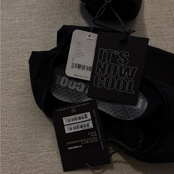 Its Now Cool Bikini Set The Contour Crop Surf Top High-Waist Bottoms Small NWT - Picture 7 of 9